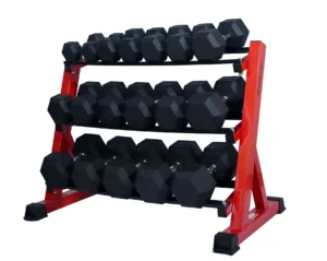 Gym Hex Dumbbells Set With Rack Now Released to Market by Strongway Gym Supplies
